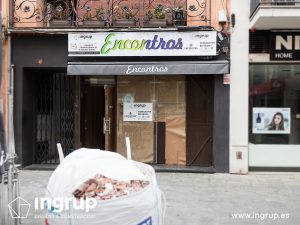 0001 ingrup estudi obra y construccion diseno reforma granollers barcelona gastrobar encontros fachada antigua