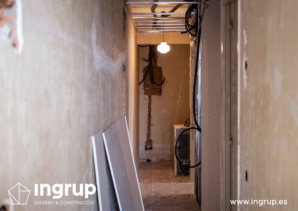 0001 reforma integral vivienda ingrup estudi diseno construccion granollers barcelona obra reforma nueva instalacion electrica saneamiento