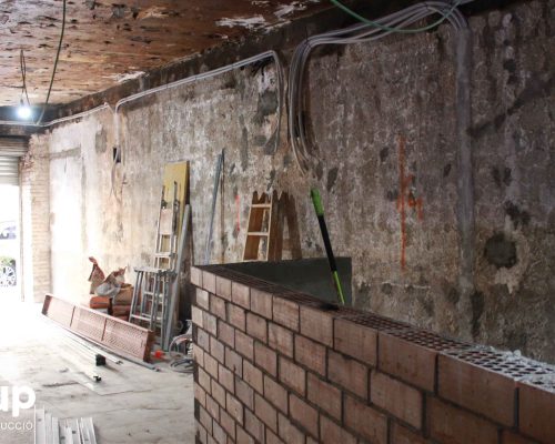 01 derribo local antiguo incendio saneamiento ingrup estudi diseno construccion retail granollers barcelona