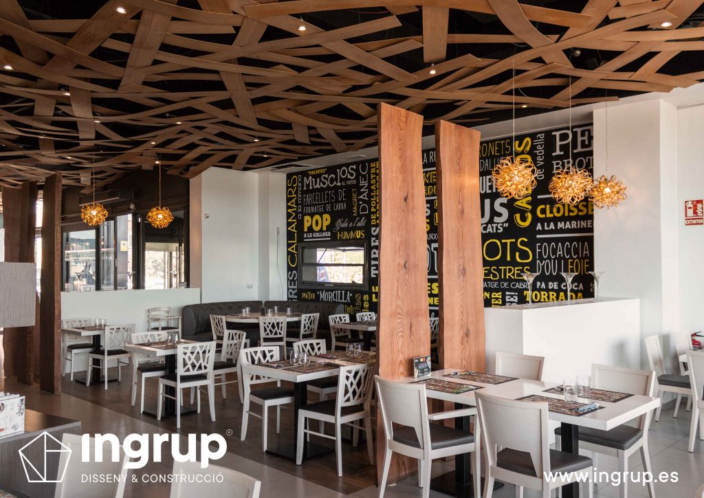 01 nuevo comedor restaurante ohtapa ingrup estudi diseno construccion obra reforma colocacion pavimento gres ceramico decoracion iluminacion