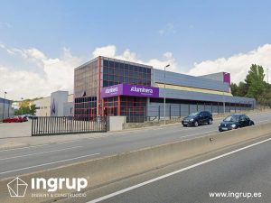 02 despues rotulacion aluminera ingrup estudi granollers