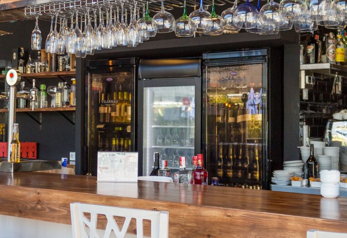 03 cocina tabique pladur pintura restaurante oh tapa ingrup estudi diseno construccion obra reforma interiorismo granollers barcelona