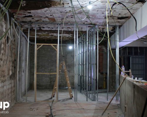 03 distribucion cocina tabiques pladur estructura obra reforma local incendio ingrup estudi diseno construccion retail granollers barcelona