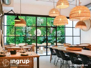 04 despues comedor ingrup estudi diseno construccion retail obra reforma granollers barcelona