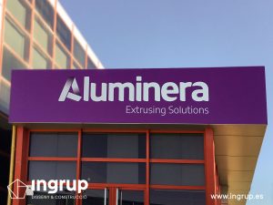 04 despues rotulacion aluminera ingrup estudi granollers