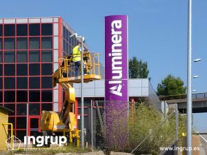 06 despues rotulacion aluminera ingrup estudi granollers