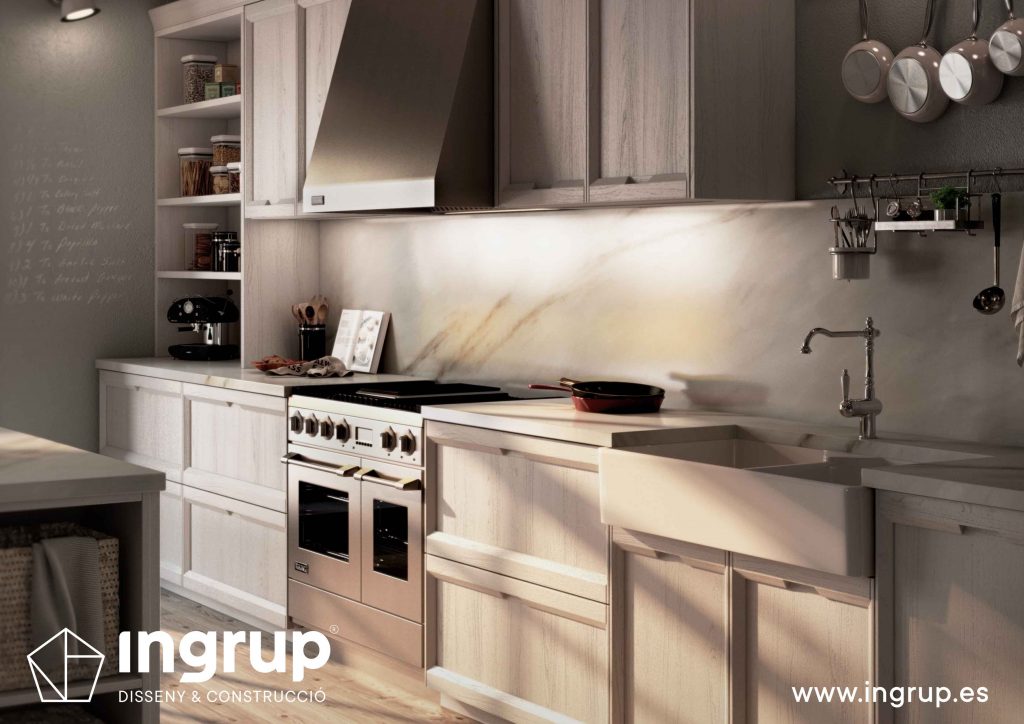 06 diseno cocinas a medida rekker partner showroom exposicion ingrup estudio construccion retail granollers barcelona materiales alta calidad