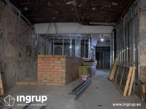 07 antes zona barra antigua saneamiento incendio barjj ingrup estudi diseno construccion retail rotulacion granollers