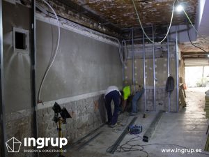 09 antes comedor interior barjj ingrup estudi diseno construccion retail rotulacion granollers