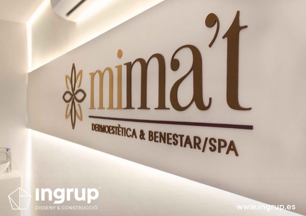 09 letras corporeas detalle pvc panel retroiluminado led ingrup estudi diseno construccion retail granollers barcelona
