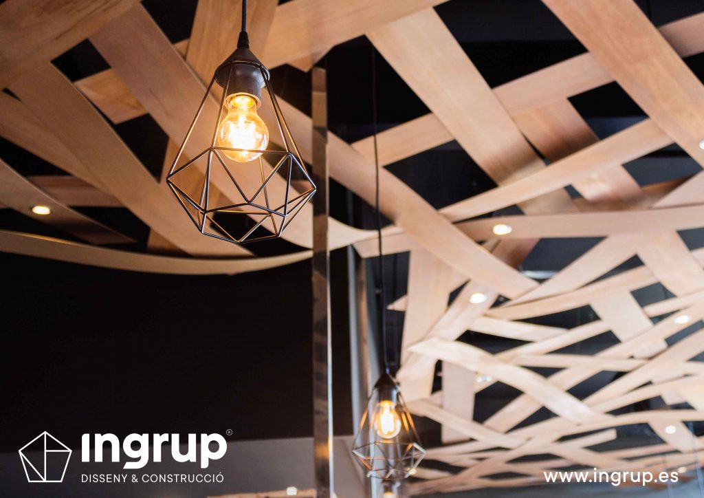 12 detalle iluminacion techo diseno ingrup estudi granollers instalacion electrica decoracion