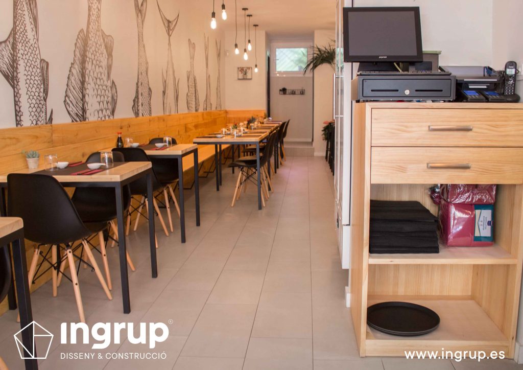 004 fabricacion mobiliario a medida pavimento gres reforma integral interiorismo ingrup estudi diseno construccion granollers barcelona