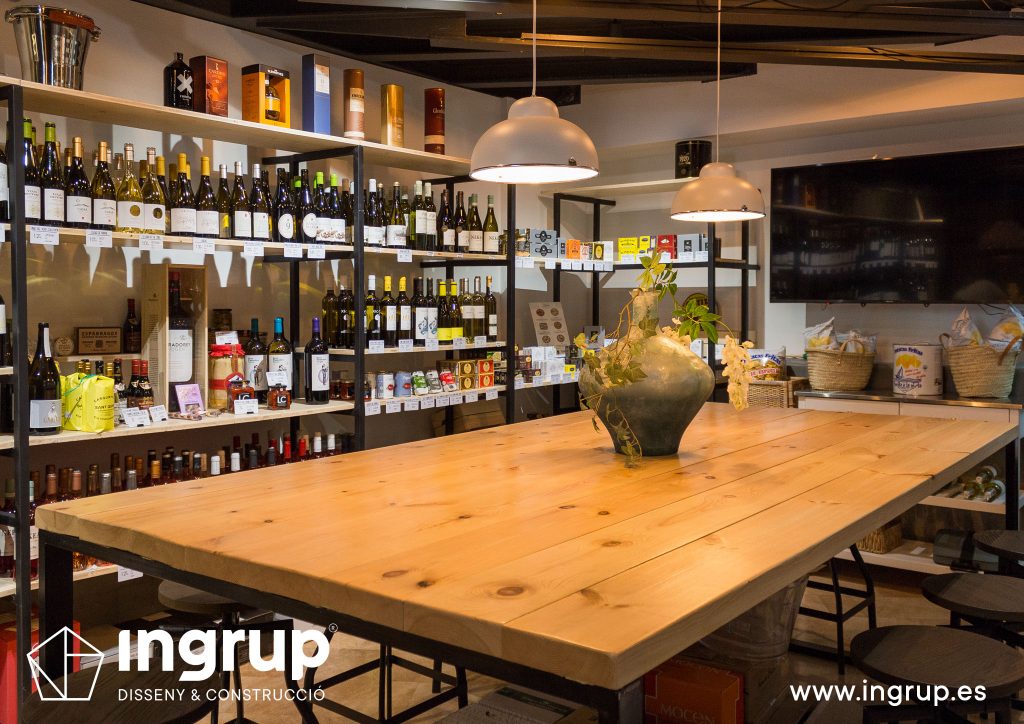 interiorismo comercial reforma integral vermuteria bar vermuteca ingrup estudio diseno construccion retail granollers barcelona