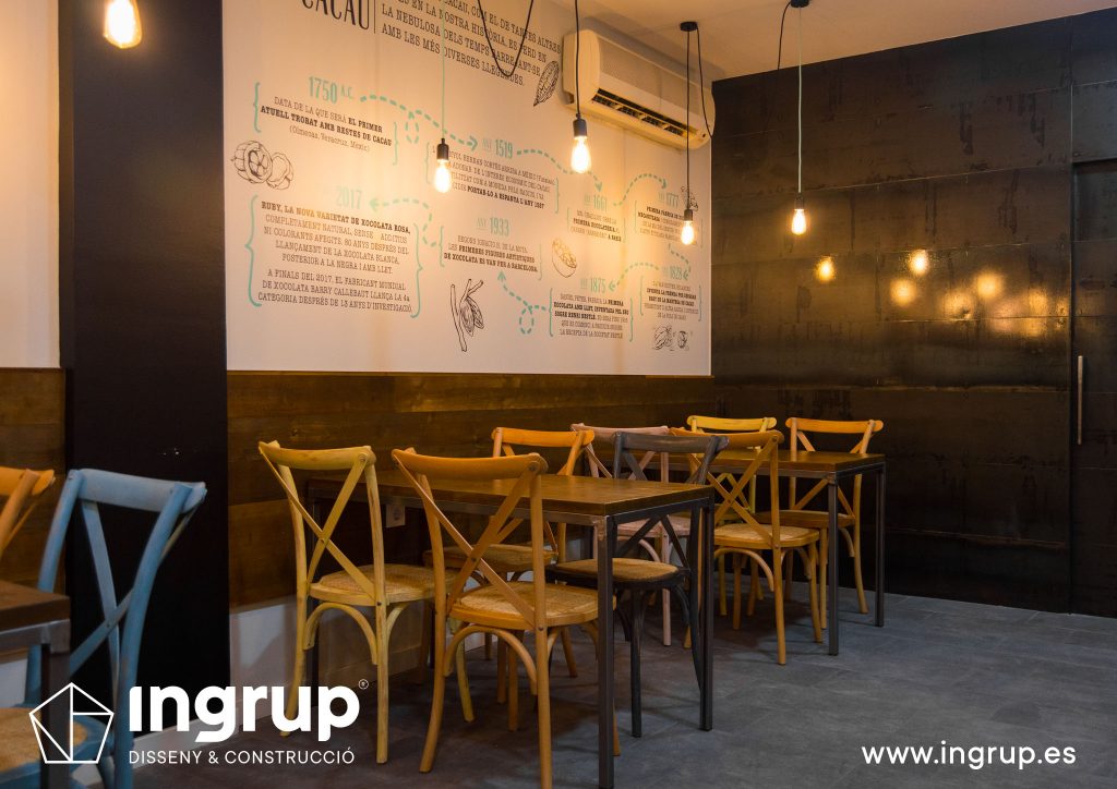 00 intro reforma integral interiorismo local comercial panaderia bakery vikels iluminacion decoracion rotulacion ingrup estudio diseno construccion retail granollers barcelona