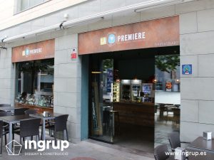 03 antes fachada antigua tolino premier rotulo terraza ingrup estudio diseno construccion retail granollers barcelona