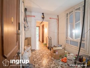 01 antes entrada proceso obra reforma integral piso barcelona interiorismo ingrup estudio diseno construccion retail granollers barcelona