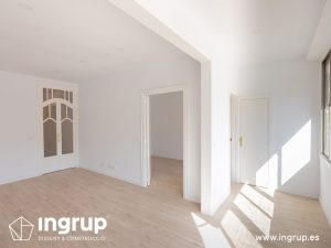 12 despues comedor proceso obra reforma integral piso barcelona interiorismo ingrup estudio diseno construccion retail granollers barcelona