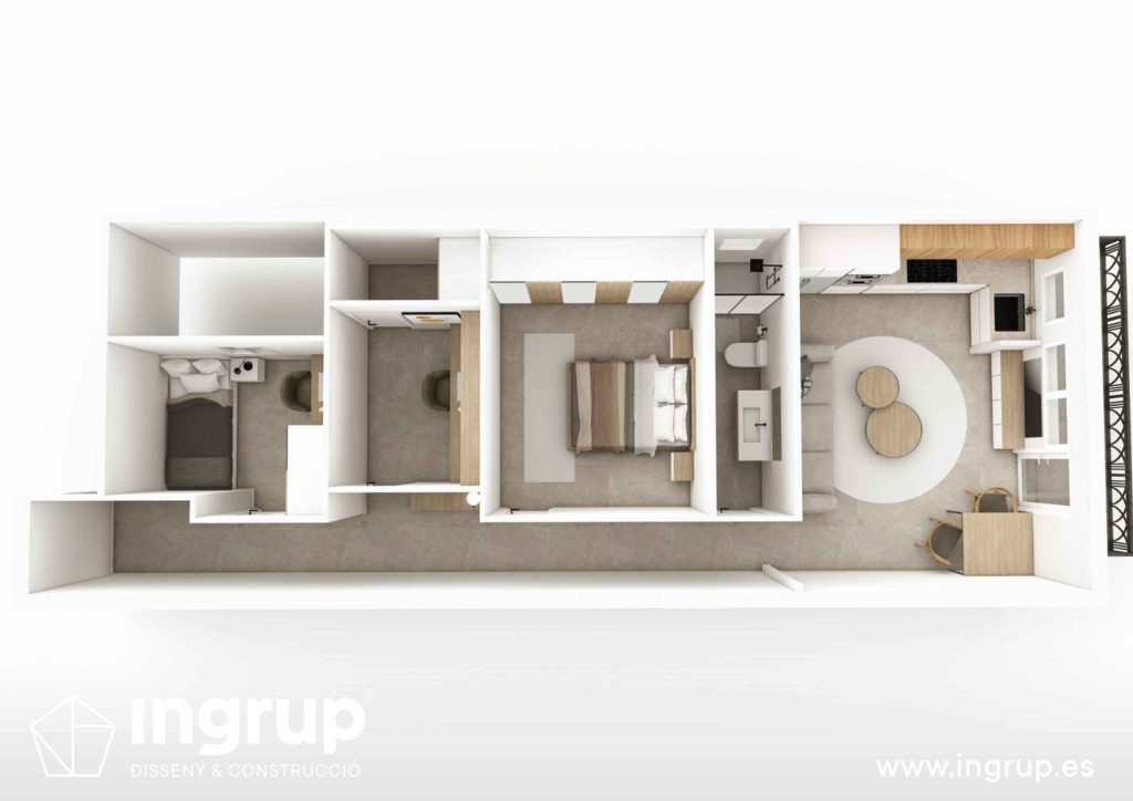render de vivienda en granollers ingrup estudio 05